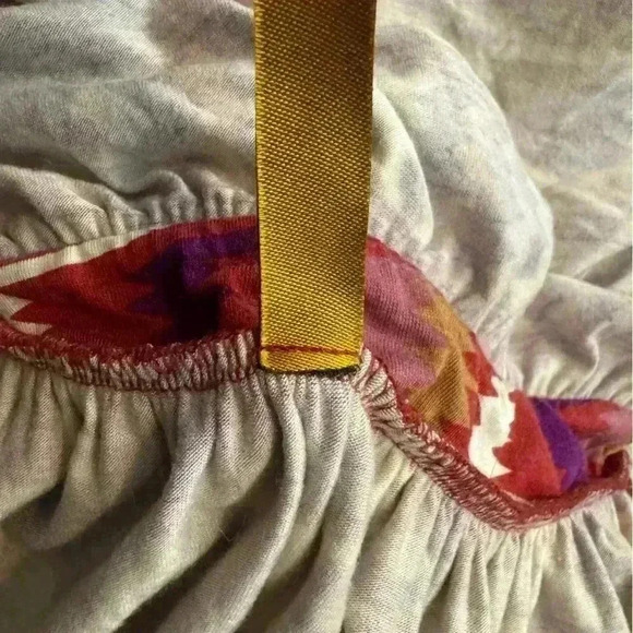 Rachel Pally Maxi Dress Small Boho Southwest Print Jersey Long Sleeve Festival - Picture 8 of 12